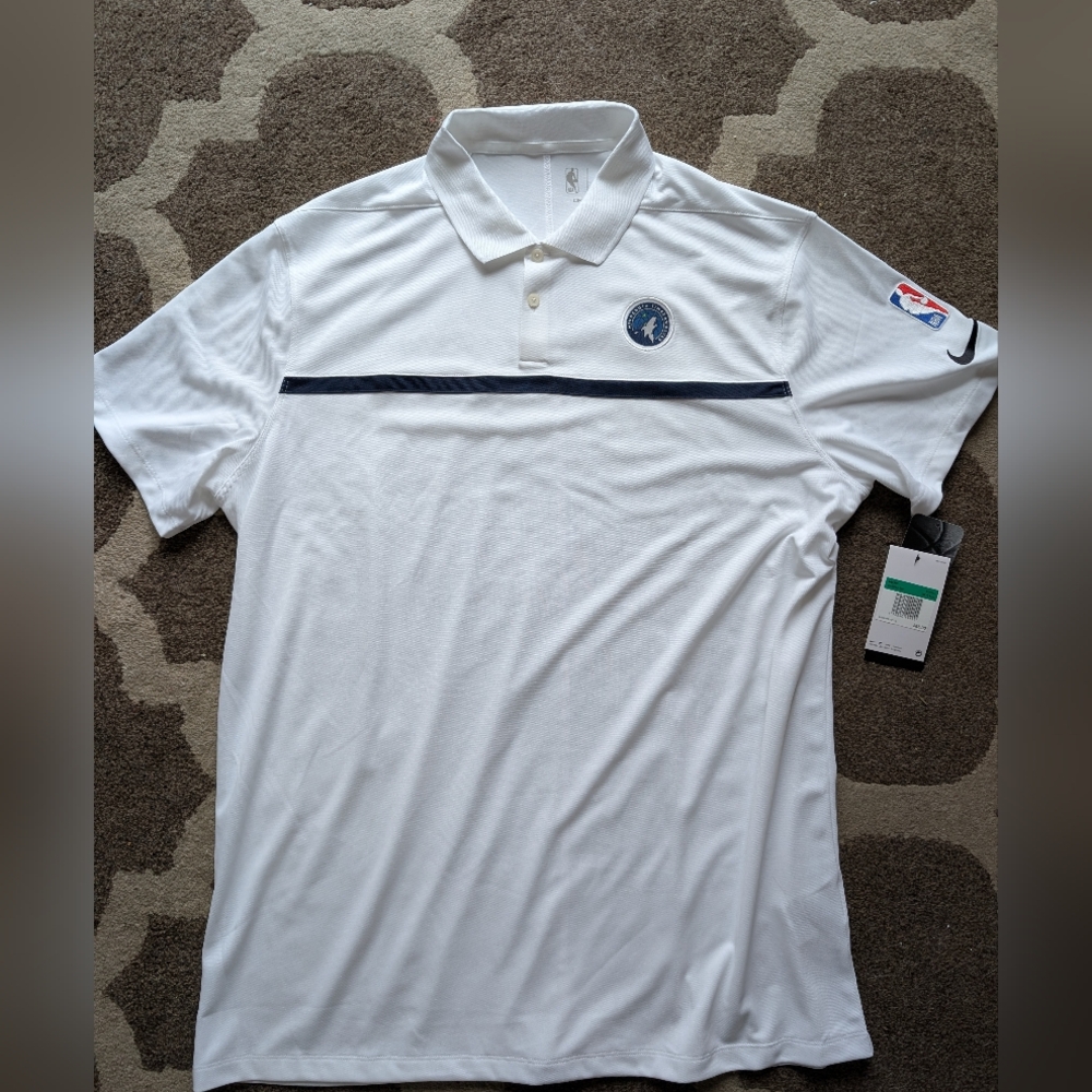 Nike Men's Minnesota Timberwolves Dri-fit Polo XL Tall Nba